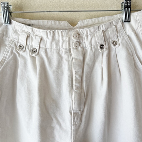 Vintage Esprit Sport l High Waisted Tapered Cotton Pants Size 9/10 - Picture 3 of 11